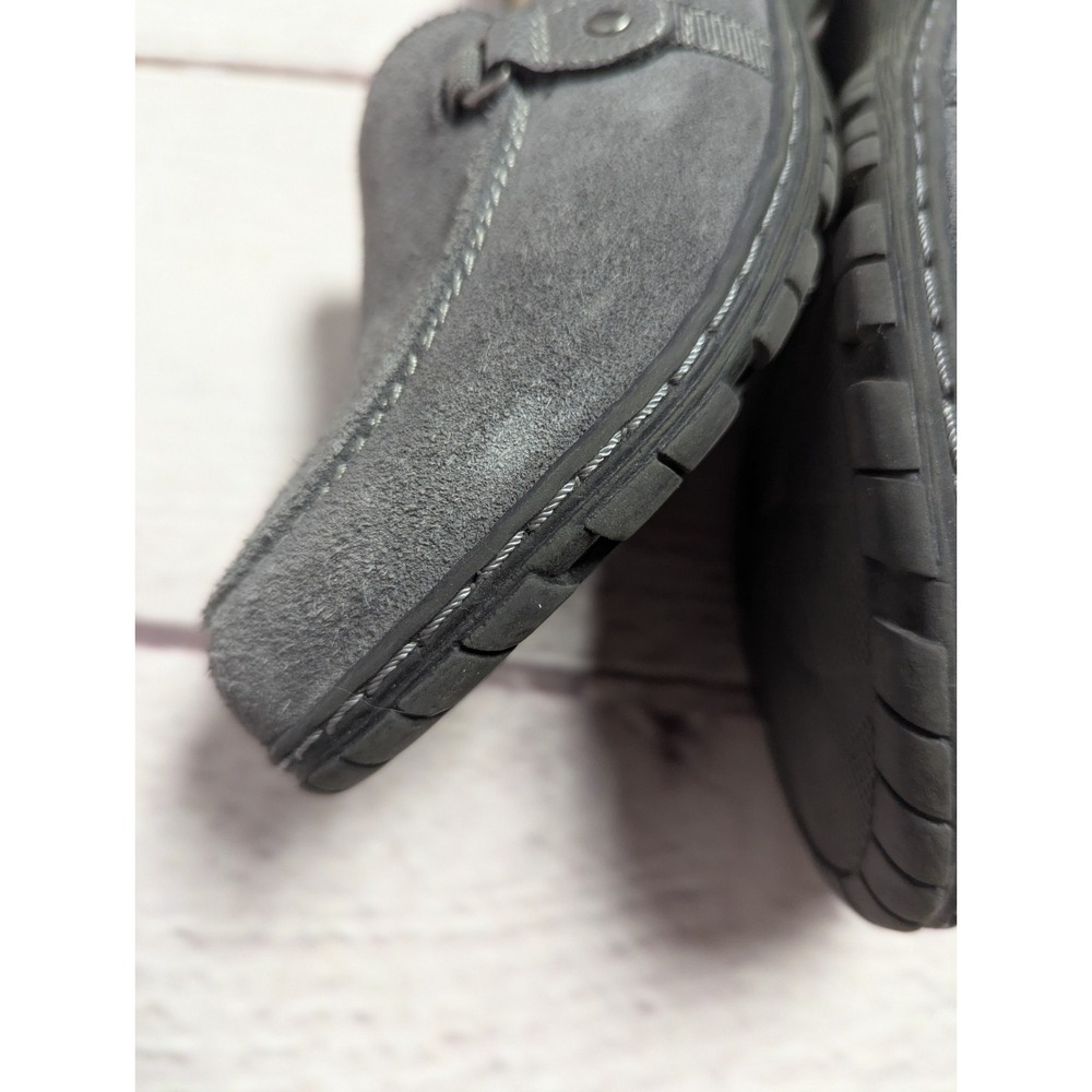 Naturalizer Rowan Casual Slip-On Loafer Flats Shoes Gray Suede Comfort Size 7.5 - Picture 7 of 10